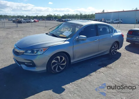 2017 Honda Accord Ex-L from USA, damaged, VIN 1HGCR2F82HA014405